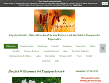 Tablet Screenshot of engelgeschenke.com